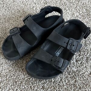 Birkenstock Black Adjustable Sandals